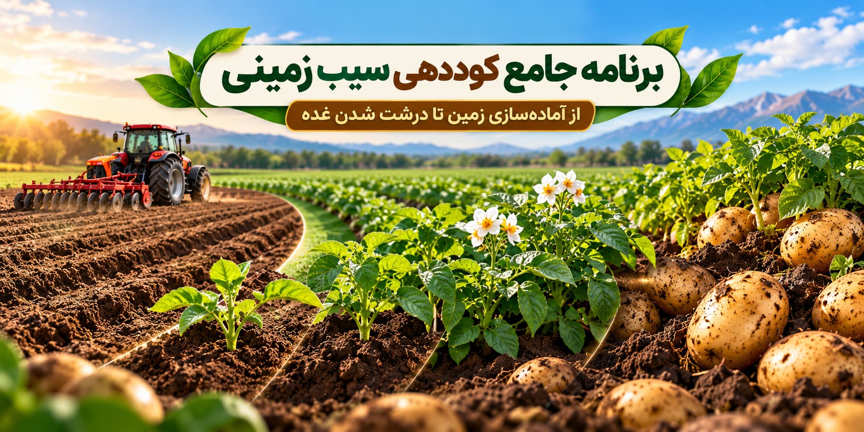 برنامه کوددهی سیب زمینی